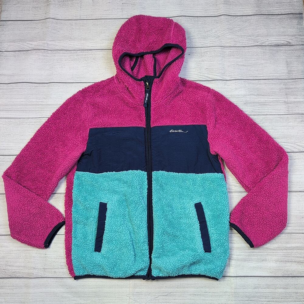 14/16 Eddie Bauer Fleece Zip-Up Hoodie